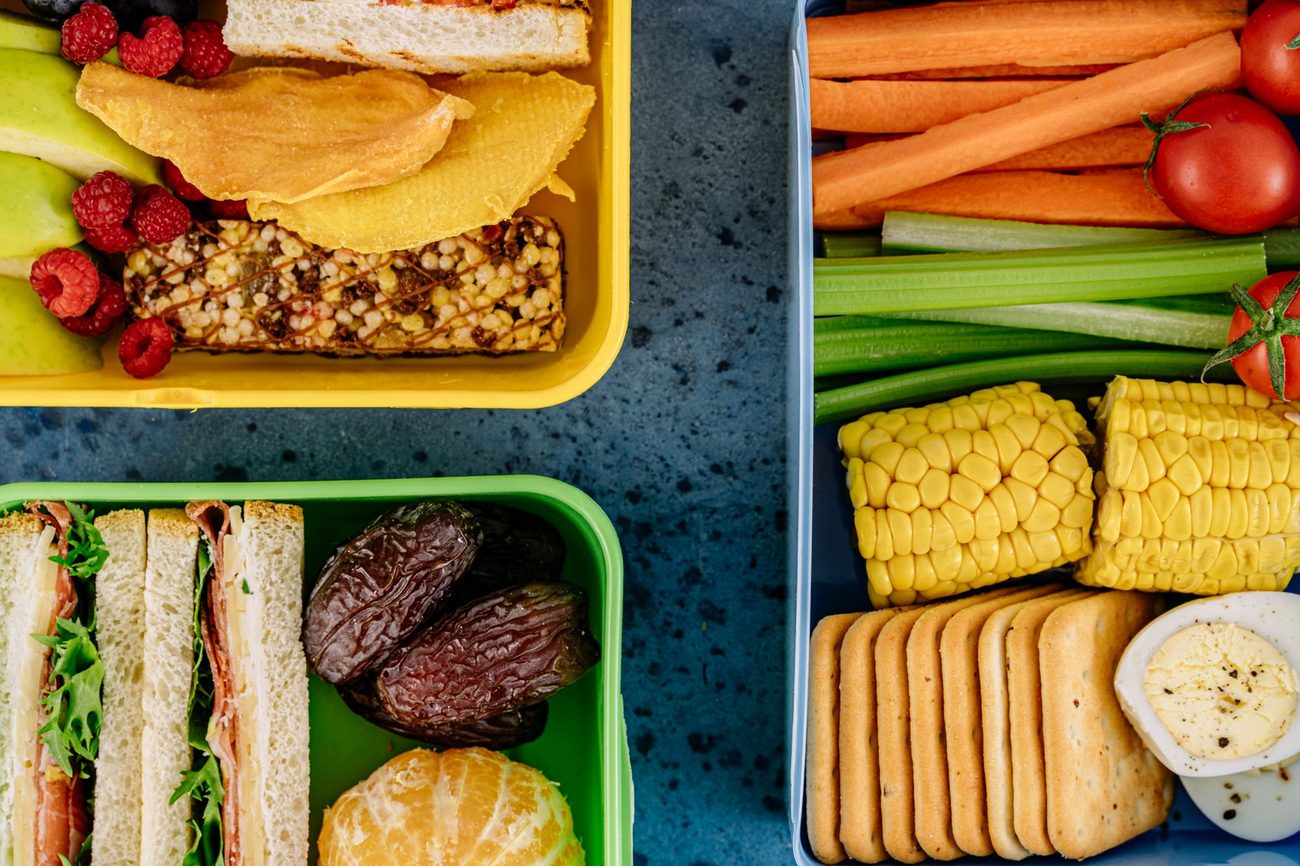 Holiday club packed lunches: a four-day plan for two
