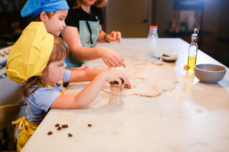 Mothering Sunday: the kids cooked tea (mostly)